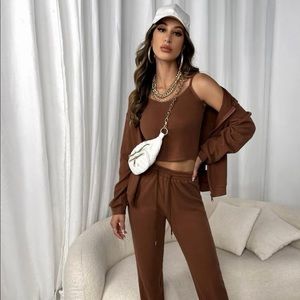 Shein three piece lounge set